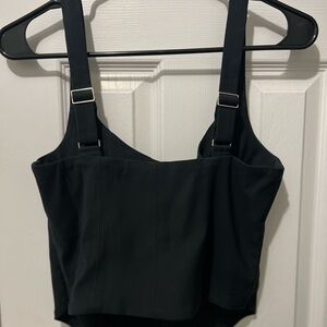 Abercrombie & Fitch Black Corset Top
